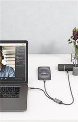 Goobay 75739 USB-kabel 1,5 m USB C 2 x USB C 0,48 Gbit/sek. 60 W Sort, Grå