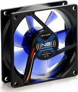Noiseblocker BlackSilentFan XE2 Computerkabinet Ventilator 9,2 cm Sort