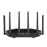 ASUS 90IG0A30-MO9C00 trådløs router 2.5 Gigabit Ethernet Tri-band (2,4 GHz/5 GHz/6 GHz) Sort