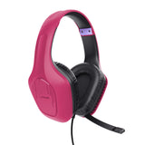 Trust GXT 415P Zirox Headset Ledningsført Spil Lyserød