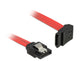 DeLOCK 0.3m, 2xSATAIII SATA-kabel 0,3 m SATA 7-pin Sort, Rød