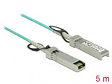 DeLOCK 86641 InfiniBand og fiberoptisk kabel 5 m SFP+ Turkisfarve