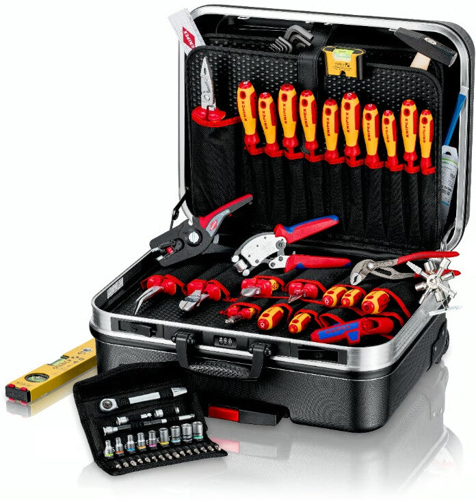 Knipex 00 21 06 mekaniske værktøjssæt 68 værktøjer