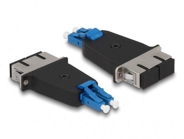 DeLOCK 87947 fiber adapter LC/SC 1 stk Sort, Blå