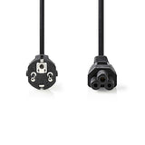 Nedis CEGL10130BK20 el-ledning Sort 2 m CEE7/17 CEE16/5