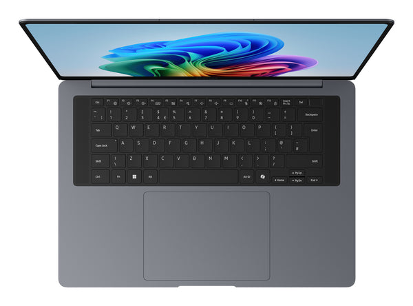 Samsung Galaxy Book6 Pro Copilot+ PC Intel Core Ultra 7 356H Laptop 40,6 cm (16") Berøringsskærm WQXGA+ 32 GB LPDDR5x-SDRAM 1 TB SSD Wi-Fi 7 (802.11be) Windows 11 Pro Grå