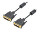 Prokord DVI-DVI 0012 DVI kabel 1 m DVI-D Sort
