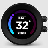 NZXT Kraken Elite 240 RGB Processor Alt-i-en væskekøler 12 cm Sort 1 stk