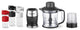 Concept SM3390 blender 1,2 L Nedsænkning blender 700 W Sort, Rustfrit stål