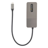 StarTech.com MST14CD123HD USB grafisk adapter 3840 x 2160 pixel Grå