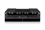 Icy Dock MB024SP-B drevkabinet HDD/SSD kabinet Sort 2.5"