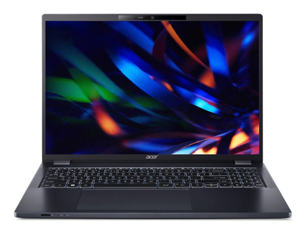 Acer TravelMate P4 TMP416-52-TCO-753L Intel® Core™ i7 i7-1355U Laptop 40,6 cm (16") WUXGA 16 GB DDR4-SDRAM 512 GB SSD Wi-Fi 6E (802.11ax) Windows 11 Pro Tysk Blå