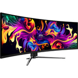 MSI MPG 491CQPXDE QD-OLED computerskærm 124,5 cm (49") 5120 x 1440 pixel Dual QHD Sort