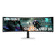 Samsung S49DG910SU computerskærm 124,5 cm (49") 5120 x 1440 pixel Dual QHD OLED Sølv