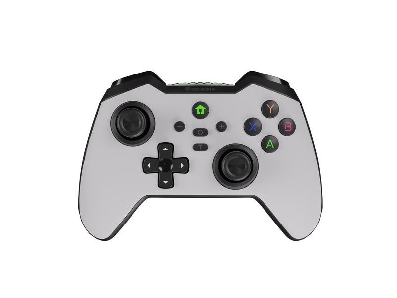 GENESIS Mangan 400 Hvid Bluetooth Gamepad Analog/digital Android, MAC, Nintendo Switch, PC, iOS
