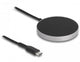 DeLOCK 66467 oplader til mobil enhed Smartphone, SmartWatch Sort USB Trådløs opladning Hurtig opladning Indendørs