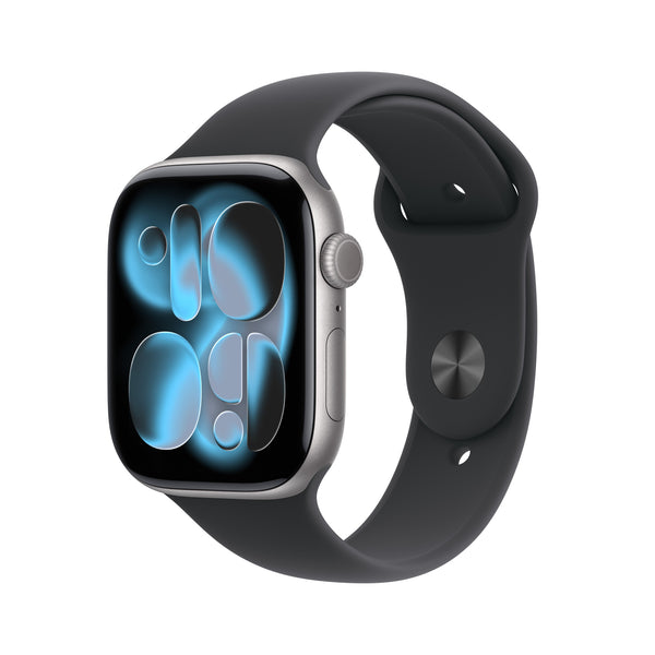 Apple Watch Series 11 OLED 46 mm Digital 416 x 496 pixel Berøringsskærm 5G Grå Wi-Fi GPS (satellit)