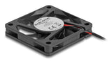 DeLOCK 67288 Computerkølesystem Computerkabinet Ventilator 6 cm Sort 1 stk
