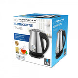 Esperanza EKK029 elkedel 1,7 L 2200 W Sort, Stål