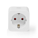 Nedis WIFIP121FWT smart stik 3680 W Hjem Hvid