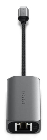 Satechi ST-H3C25EM interface hub USB Type-C 10000 Mbit/s Grå