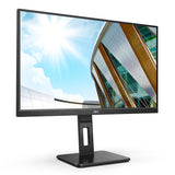AOC U27P2CA computerskærm 68,6 cm (27") 3840 x 2160 pixel 4K Ultra HD LED Sort