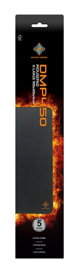 Deltaco Gaming DMP450 XL Musemåtte 900x400x4 mm, sort