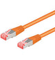 Goobay 2m CAT6a-200 netværkskabel Orange