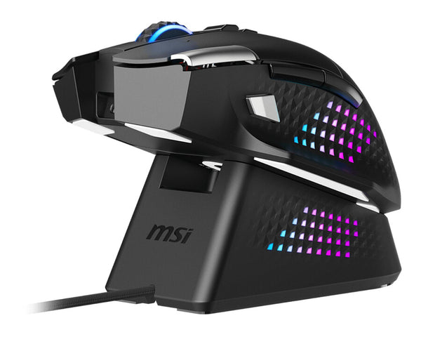 MSI S12-4301370-CLA mus Spil Højre hånd RF Wireless + Bluetooth + USB Type-A Optisk 26000 dpi