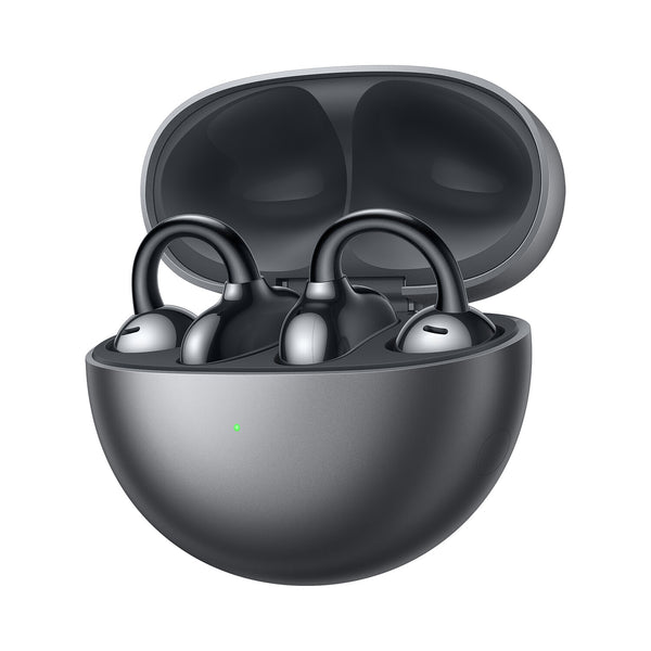 Huawei FreeClip Headset True Wireless Stereo (TWS) Ørekrog Opkald/musik USB Type-C Bluetooth Sort