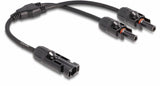 DeLOCK 88222 kabelsplitter eller -samler Kabelfordeler Sort