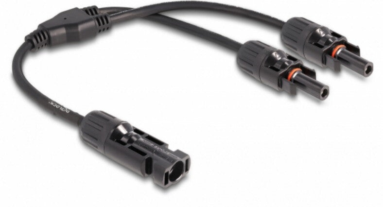 DeLOCK 88222 kabelsplitter eller -samler Kabelfordeler Sort