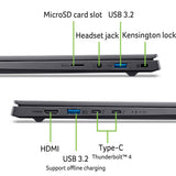Acer Swift SFX14-73G-975F Intel Core Ultra 9 285H Laptop 36,8 cm (14.5") Berøringsskærm WQXGA+ 32 GB LPDDR5x-SDRAM 2 TB SSD NVIDIA GeForce RTX 5070 Wi-Fi 6E (802.11ax) Windows 11 Home Grå