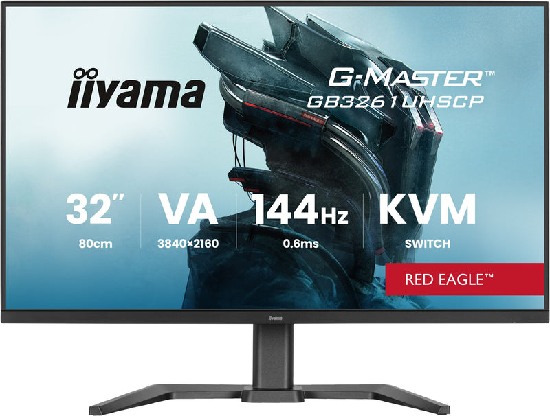 iiyama G-MASTER GB3261UHSCP-B1 computerskærm 80 cm (31.5") 3840 x 2160 pixel 4K Ultra HD LED Sort
