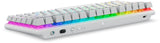 Alienware Pro Wireless Gaming Keyboard tastatur Spil USB + RF Wireless + Bluetooth Hvid