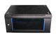 Extralink 4U 600X450 WALL-MOUNTED RACKMOUNT CABINET BLACK Vægmonteret stativ Sort