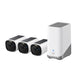 Eufy eufyCam E40 3-Cam Kit + HomeBase S280 Kugle (form) IP-sikkerhedskamera Udendørs 2688 x 1520 pixel Væg