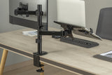 Digitus DA-90436 skærmbeslag og -stativer 81,3 cm (32") Skrivebord Sort