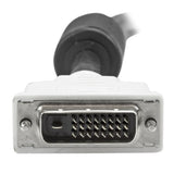 StarTech.com DVIDDMM10M DVI kabel 10 m DVI-D Sort, Hvid