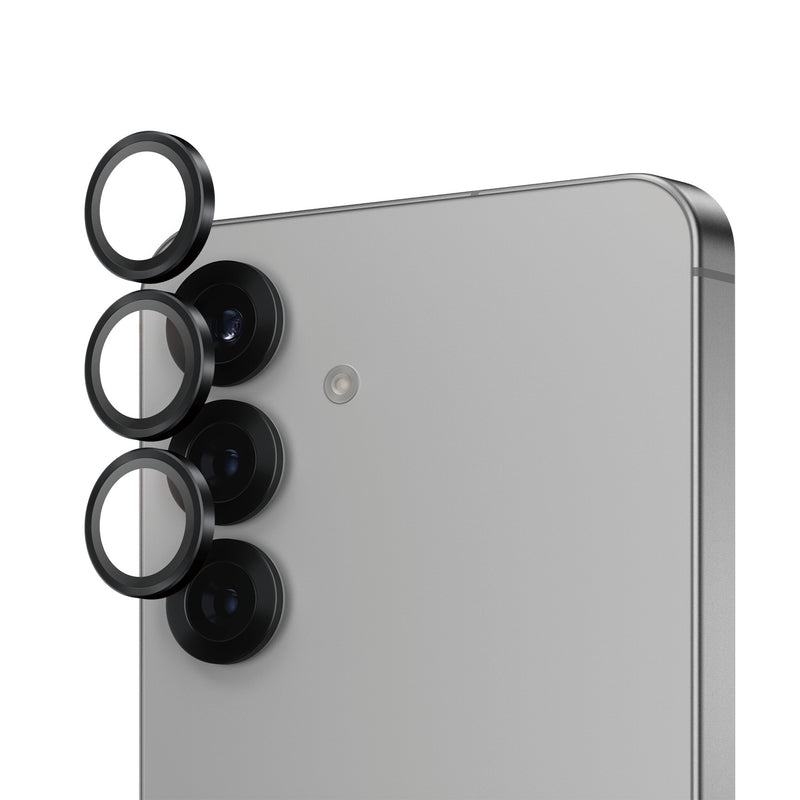 PanzerGlass ® Hoops® Kameralinsebeskytter Sort Samsung Galaxy S25
