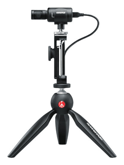 Shure MV88+ VIDEO KIT Sort Bordmikrofon