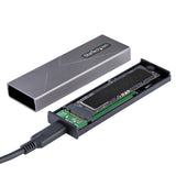 StarTech.com M2-USB-C-NVME-SATA drevkabinet SSD kabinet Grå M.2