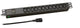 EFB Elektronik EK631CC.1 strømforsyningsenhed (PDU) 12 AC stikkontakt(er) 1U Sort