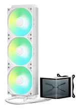 TRYX Panorama SE ARGB 360 Processor Alt-i-en væskekøler 12 cm Hvid 1 stk