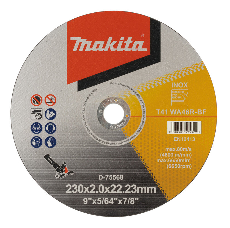 Makita D-75568 tilbehør vinkelsliber