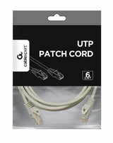 Gembird PP6U-CU-3M netværkskabel Grå Cat6 U/UTP (UTP)