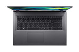 Acer Aspire Go 17 AG17-31P-33D2 Intel Core 3 N355 Laptop 43,9 cm (17.3") Fuld HD 8 GB LPDDR5-SDRAM 512 GB SSD Wi-Fi 6 (802.11ax) Windows 11 Home Grå