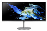 Acer CB342CU computerskærm 86,4 cm (34") 3440 x 1440 pixel UltraWide Quad HD LCD Sort, Sølv