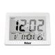 Mebus 25738 vækkeur Quartz alarmur Hvid