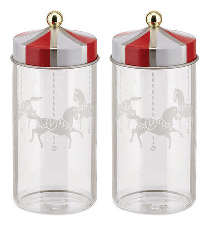 Alessi Circus Flerfarvet, Transparent 0,15 L Krydderikrukke